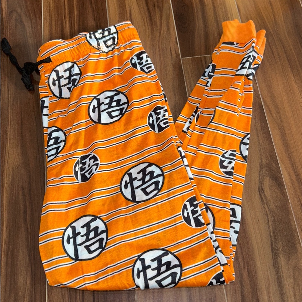 Small DragonBall Z pajama pants with pockets